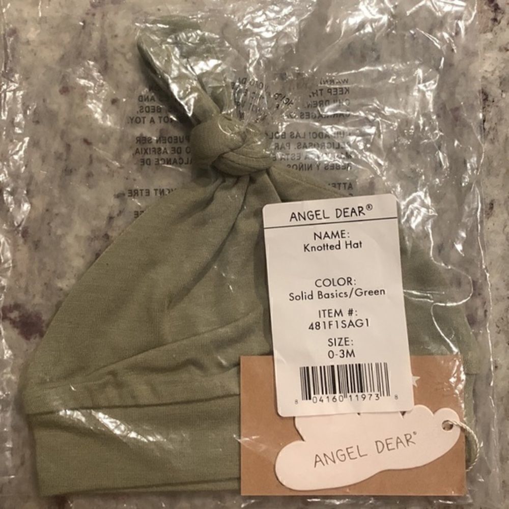 Angel Dear Knotted Hat NWTAGS